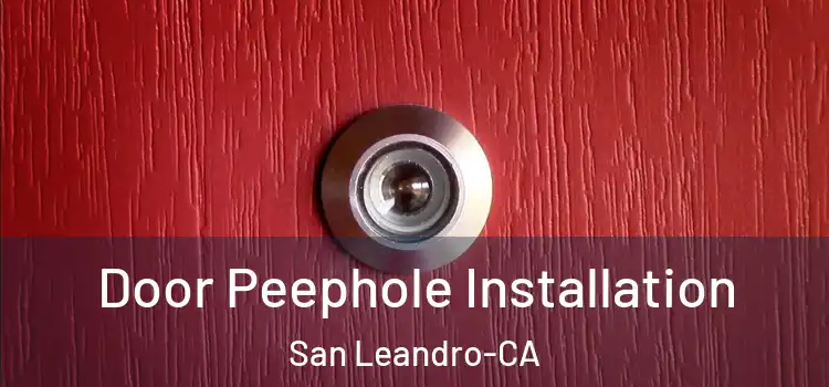  Door Peephole Installation San Leandro-CA